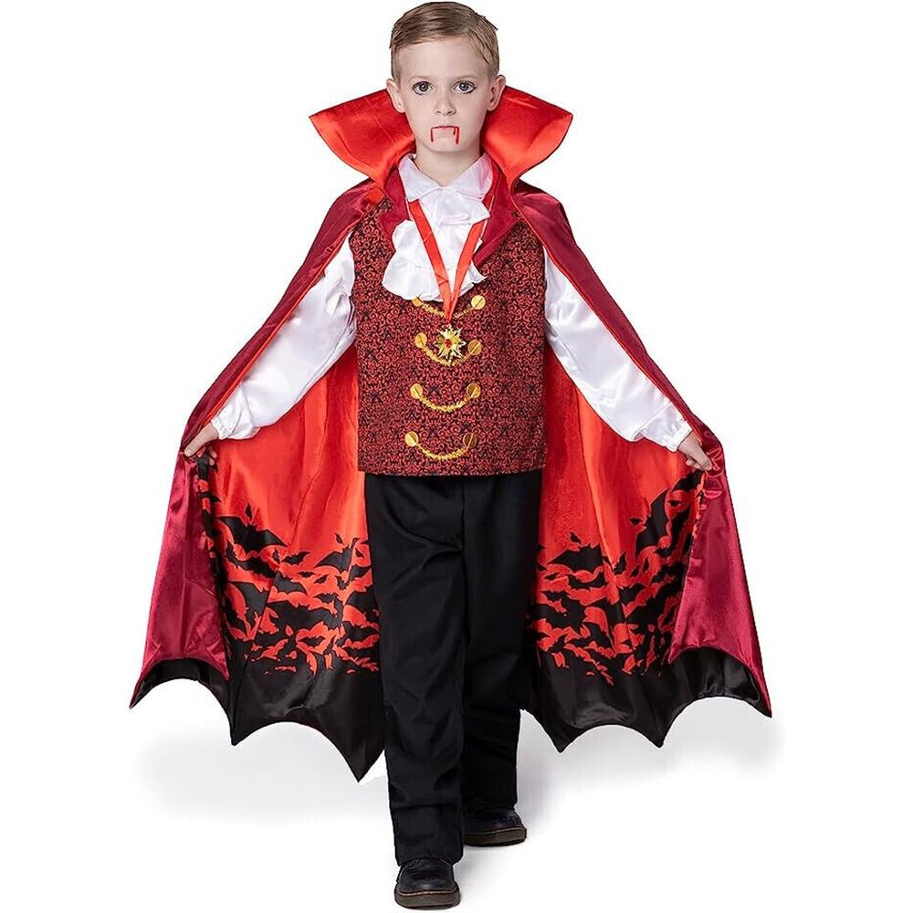 Spooktacular Creations Royal Halloween Vampire Dracula Costume Kids Boys Size 3T